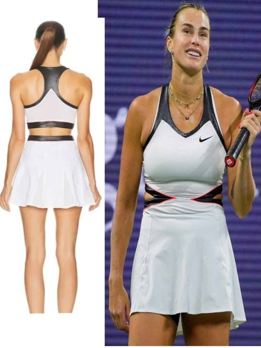 Nwt Nike Women Court Dri-Fit Slam Dress M Medium